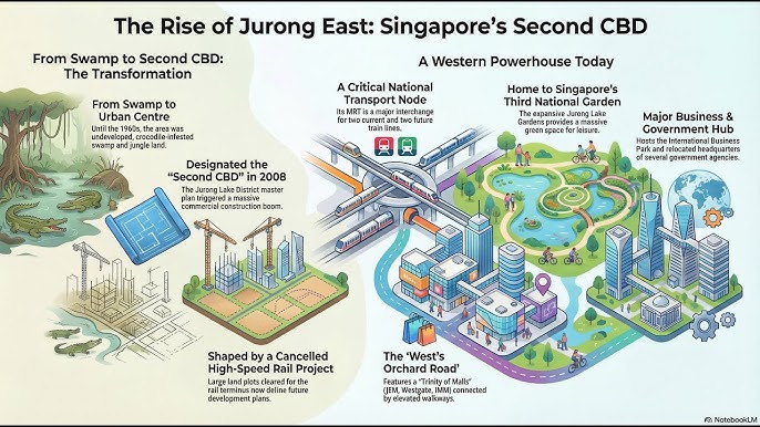 Jurong Lake District Singapore second CBD