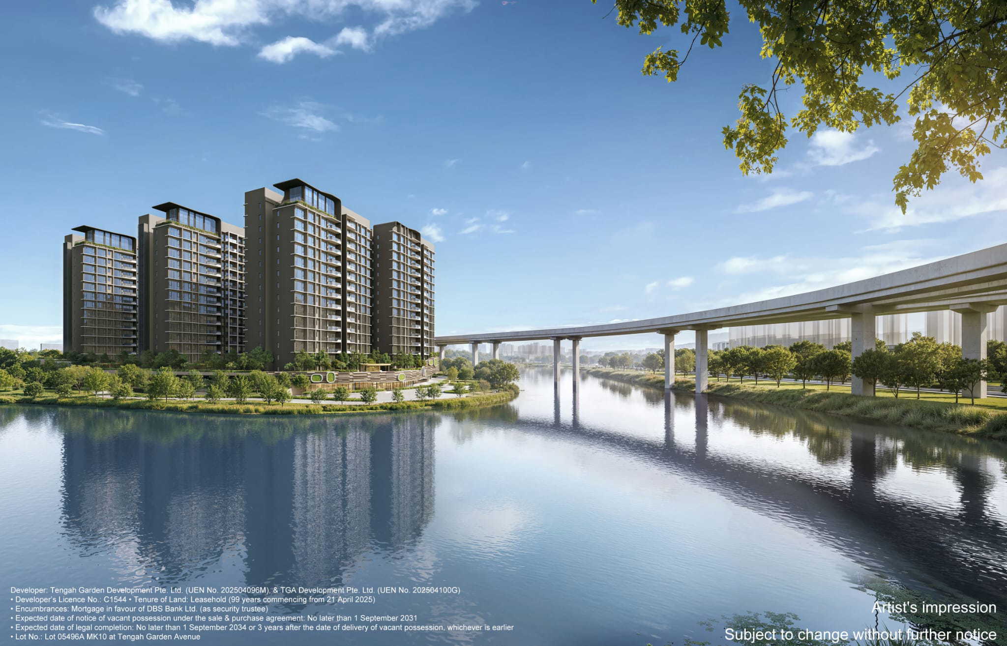 Tengah Garden Residences 3D model